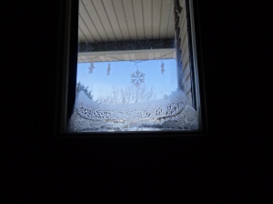Frosty inside and out